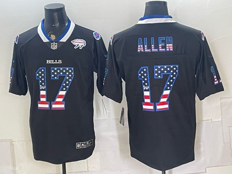 Men 2026 Buffalo Bills #17 Allen black Nike Limited NFL Jersey 0822008